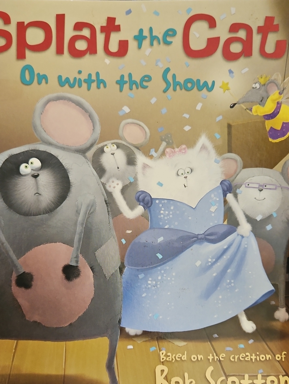 0Splat the Cat 'On with the Show' Book